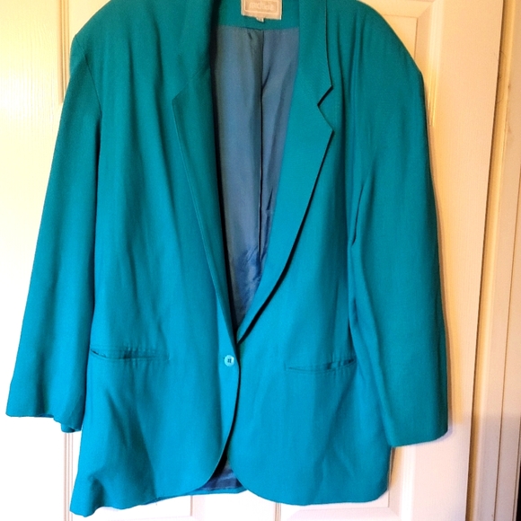 Linen Boyfriend Blazer - Picture 1 of 3